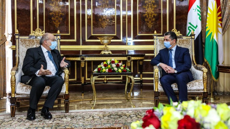 مسرور بارزاني وليونيداس كونتوفونيسيوس